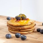 Blaubeer Protein Pancakes