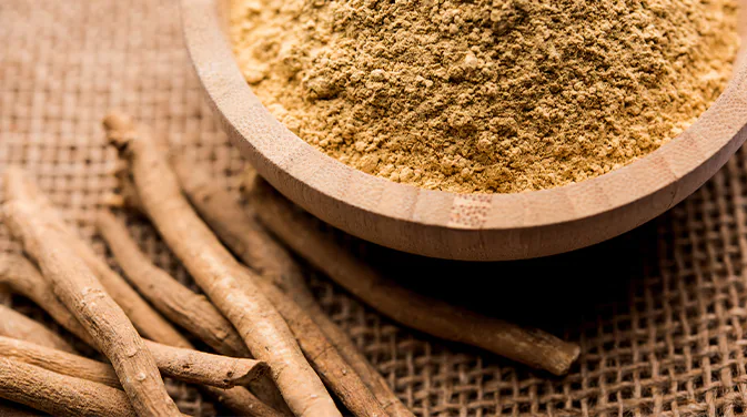 Ashwagandha in Pulverform