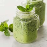 Veganer grüner Smoothie