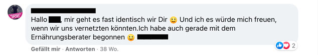 Triff andere in der Gruppe