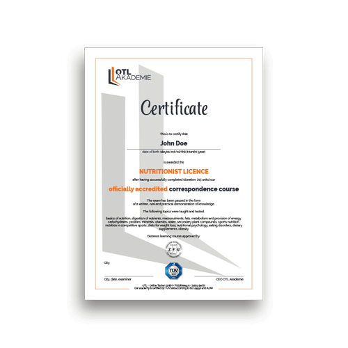 Englisch Kurs Online Mit Zertifikat Ernährungsberater Ausbildung (Online Kurs mit OTL)