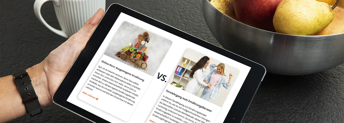 Unterschied Online-Kurs und Fernlehrgang
